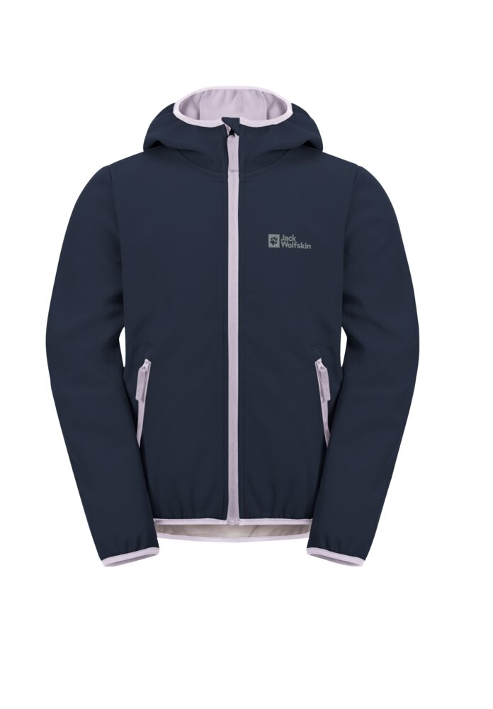 Jack Wolfskin Softshelljacke »FOURWINDS JACKET KIDS«, mit Kapuze von Jack Wolfskin