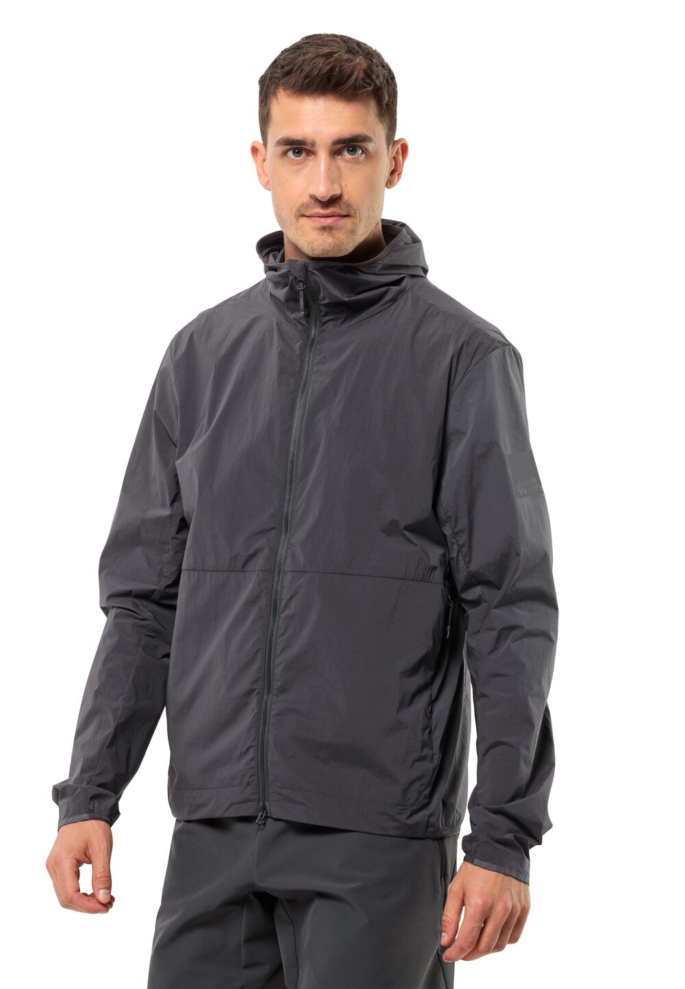 Jack Wolfskin Softshelljacke Herren Bike Commute Wind Jacket Men S phantom phantom von Jack Wolfskin