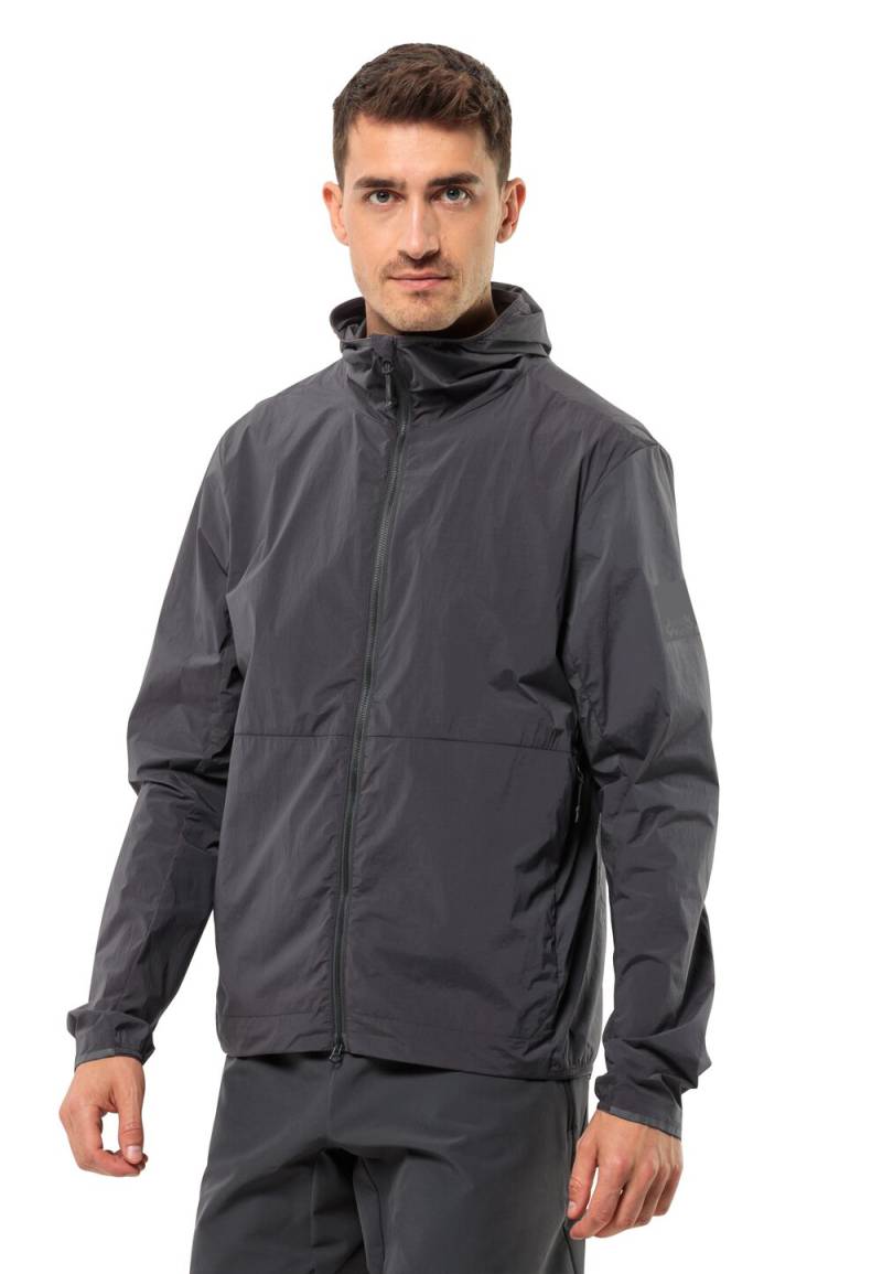Jack Wolfskin Softshelljacke Herren Bike Commute Wind Jacket Men S phantom Phantom von Jack Wolfskin