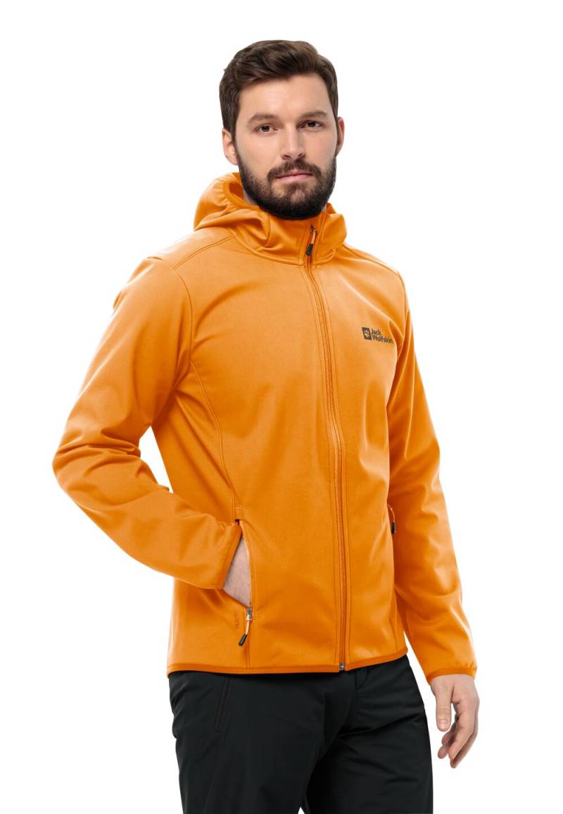 Jack Wolfskin Softshelljacke Herren Bornberg Hoody Men 3XL safflower safflower von Jack Wolfskin