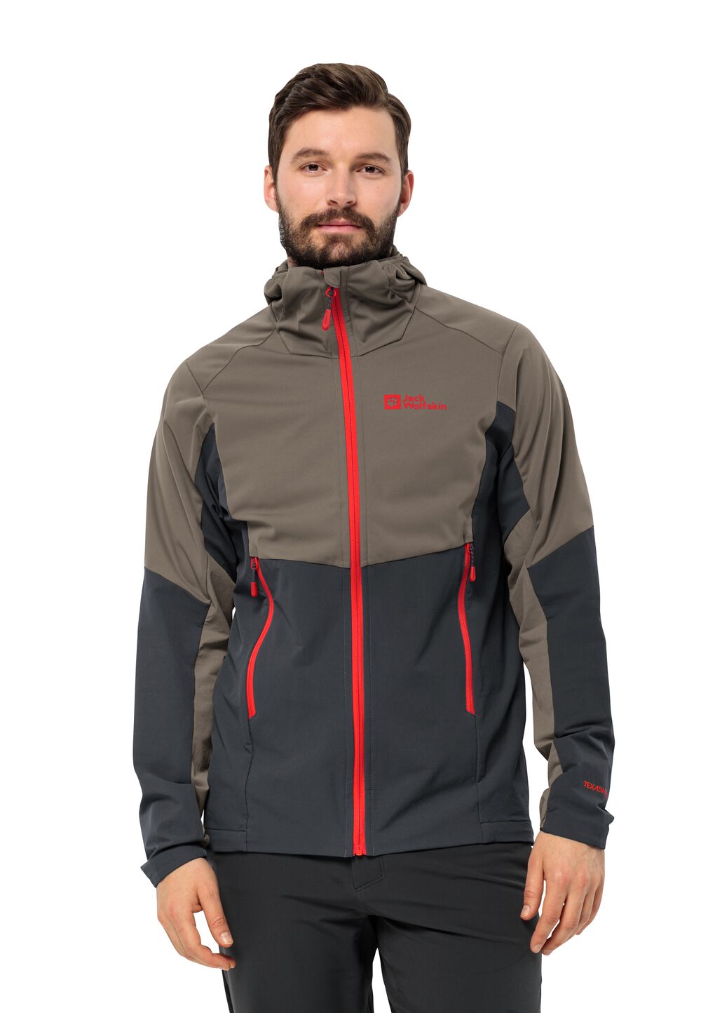 Jack Wolfskin Softshelljacke Herren Brisstal Hoody Men S phantom Phantom Jack Wolfskin Softshelljacke Herren Brisstal Hoody Men S phantom Phantom von Jack Wolfskin