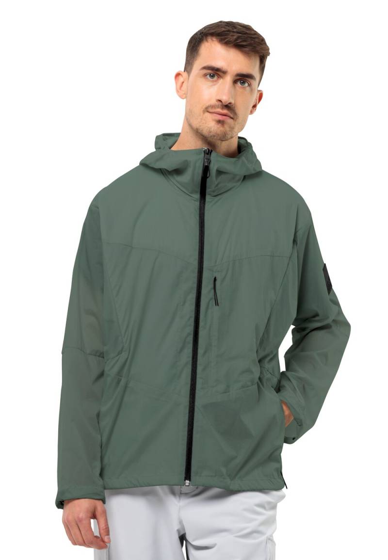 Jack Wolfskin Softshelljacke Herren Wanderjahr Jacket Men L hedge green Hedge Green von Jack Wolfskin