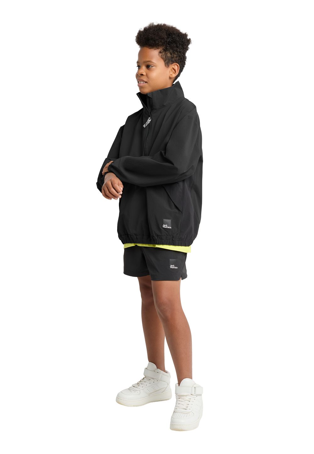 Jack Wolfskin Softshelljacke Teenager Teen Halfzip Youth 140 granite black granite black Jack Wolfskin Softshelljacke Teenager Teen Halfzip Youth 140 granite black granite black von Jack Wolfskin