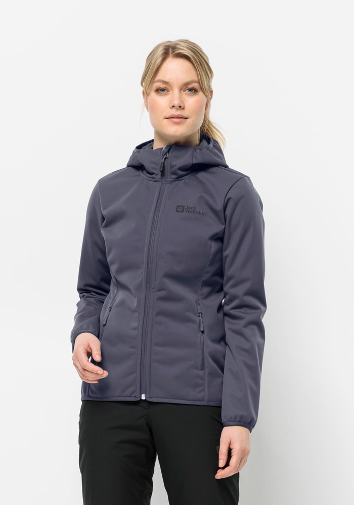 Jack Wolfskin Softshelljacke »WINDHAIN HOODY W«, mit Kapuze Jack Wolfskin Softshelljacke »WINDHAIN HOODY W«, mit Kapuze von Jack Wolfskin