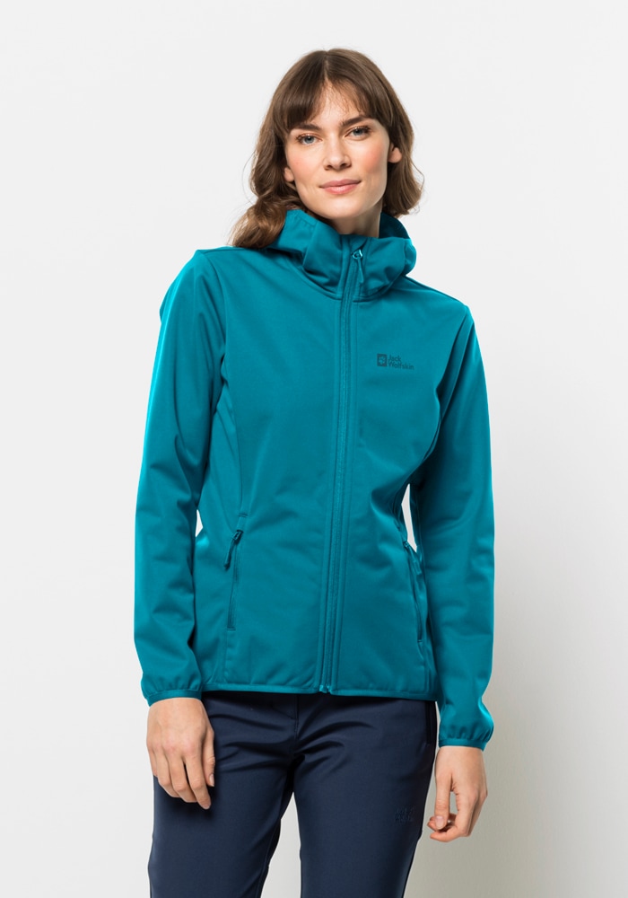 Jack Wolfskin Softshelljacke »WINDHAIN HOODY W«, mit Kapuze von Jack Wolfskin