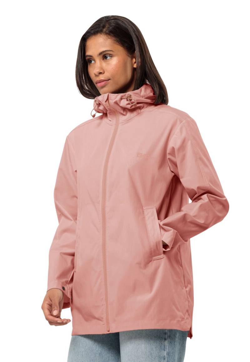 Jack Wolfskin Softshellmantel Damen Desert Wind Jacket Women XXL rose dawn Rose Dawn von Jack Wolfskin