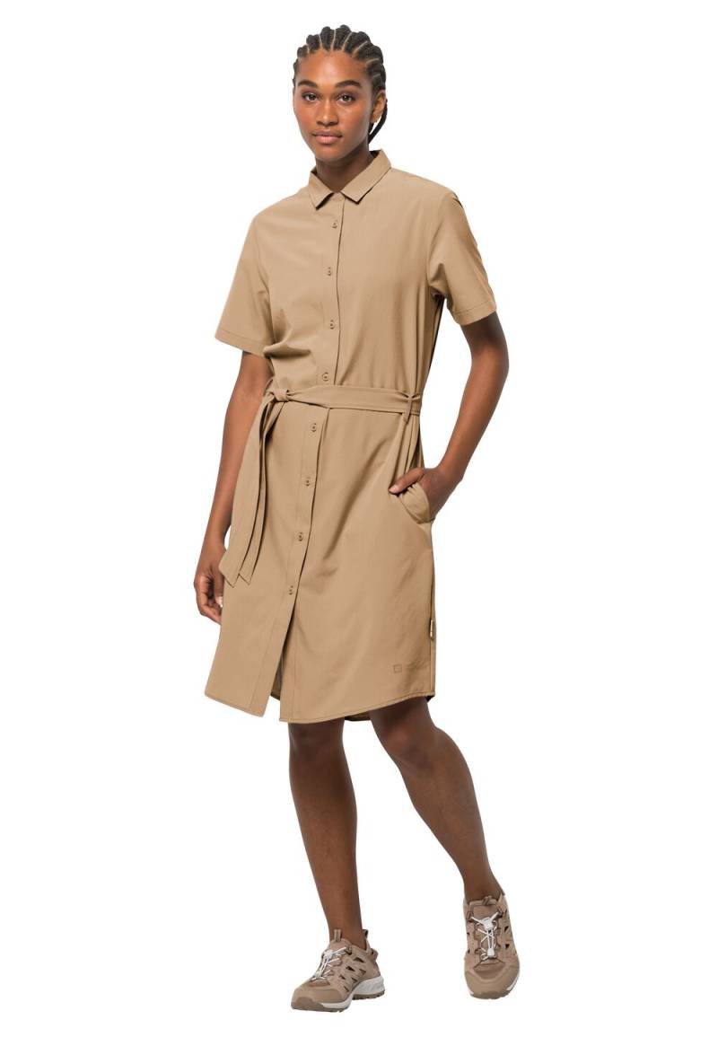 Jack Wolfskin Sommerkleid Damen Holiday Midi Dress L sand storm sand storm von Jack Wolfskin