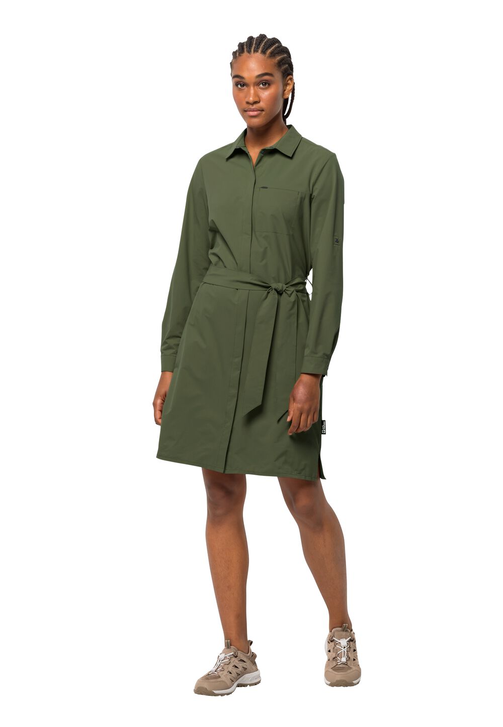 Jack Wolfskin Light Wander Dress Women S greenwood greenwood Jack Wolfskin Light Wander Dress Women S greenwood greenwood von Jack Wolfskin