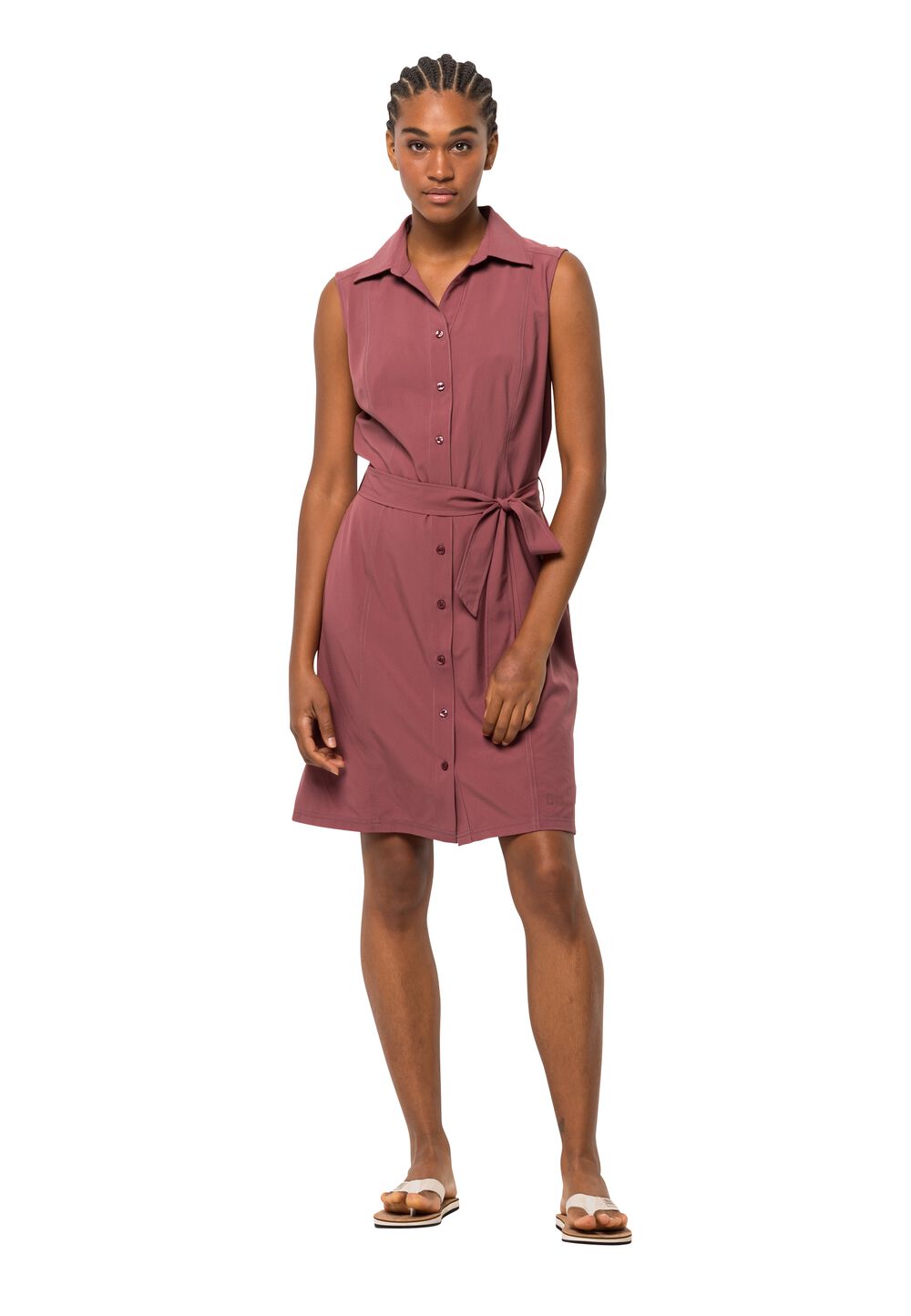 Jack Wolfskin Sommerkleid Damen Sonora Dress XL apple butter apple butter von Jack Wolfskin