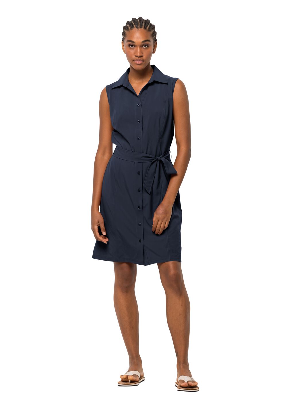 Jack Wolfskin Sommerkleid Damen Sonora Dress XS blau night blue von Jack Wolfskin