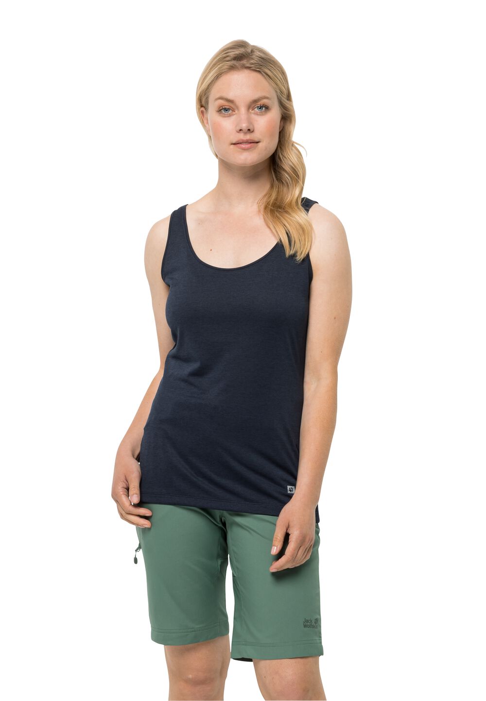 Jack Wolfskin Sport Top Damen Packs & GO Tank Women L blau night blue von Jack Wolfskin