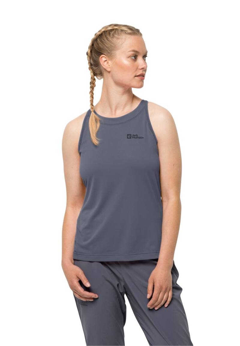 Jack Wolfskin Sport Top Damen Prelight Tank Women L dolphin dolphin von Jack Wolfskin