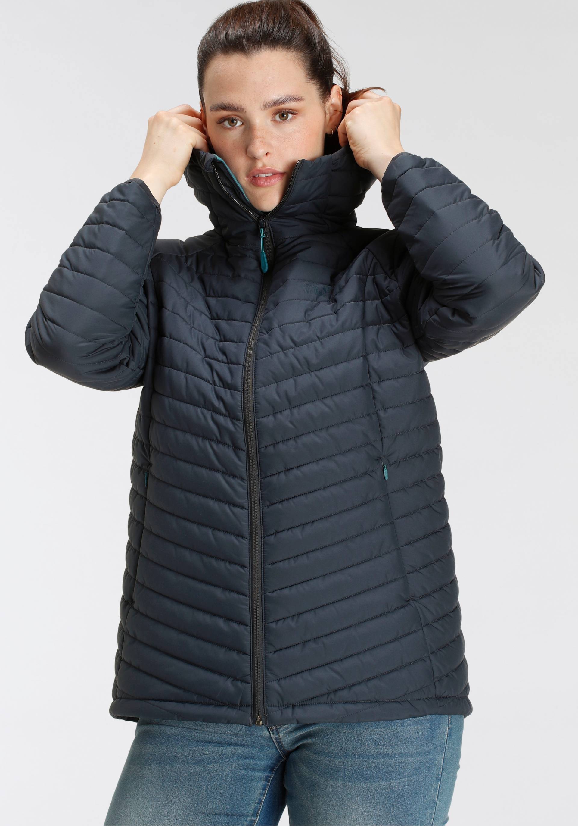 Jack Wolfskin Steppjacke »NUBEENA«, mit Kapuze von Jack Wolfskin