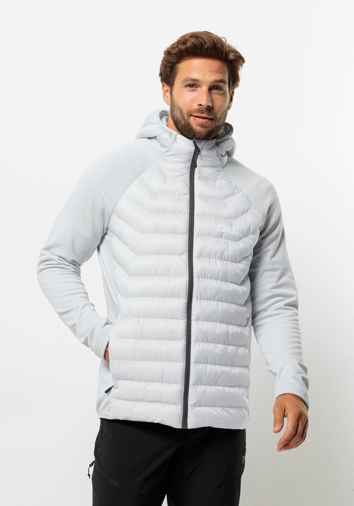 Jack Wolfskin Steppjacke »ROUTEBURN PRO HYBRID M«, mit Kapuze von Jack Wolfskin