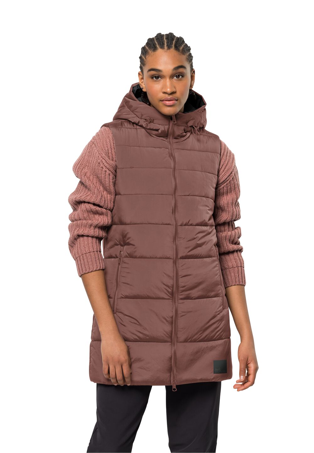 Jack Wolfskin Steppweste Damen Eisbach Vest Women XXL wild ginger wild ginger von Jack Wolfskin