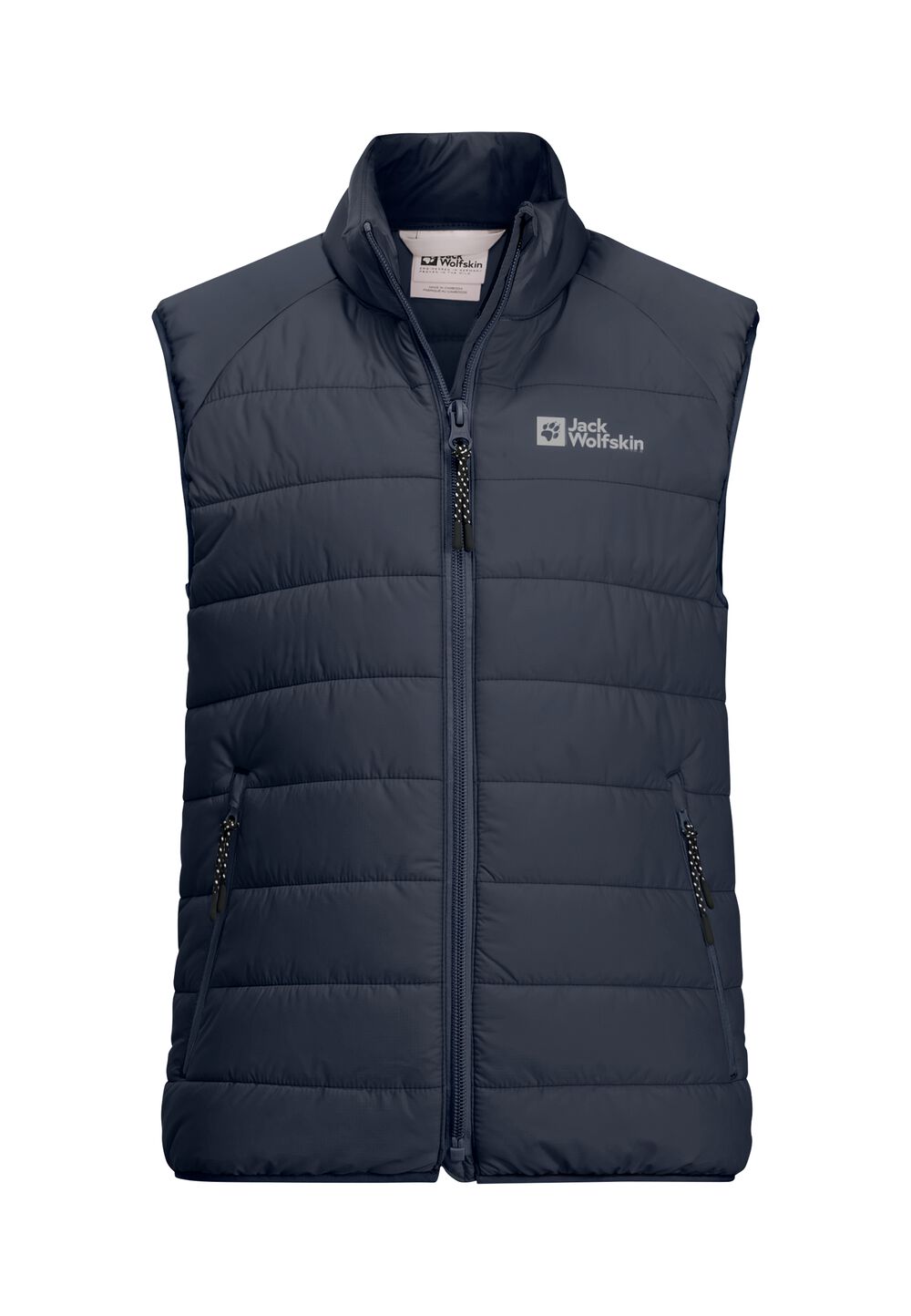 Jack Wolfskin Steppweste Kinder Zenon Vest Kids 116 blau night blue von Jack Wolfskin