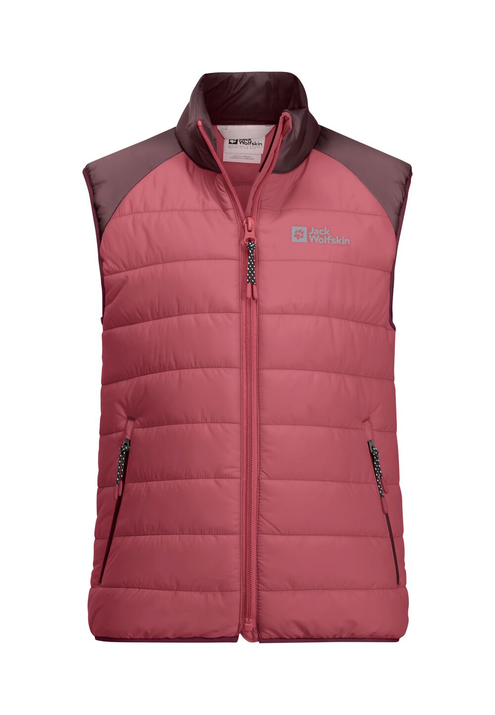 Jack Wolfskin Steppweste Kinder Zenon Vest Kids 176 soft pink soft pink von Jack Wolfskin