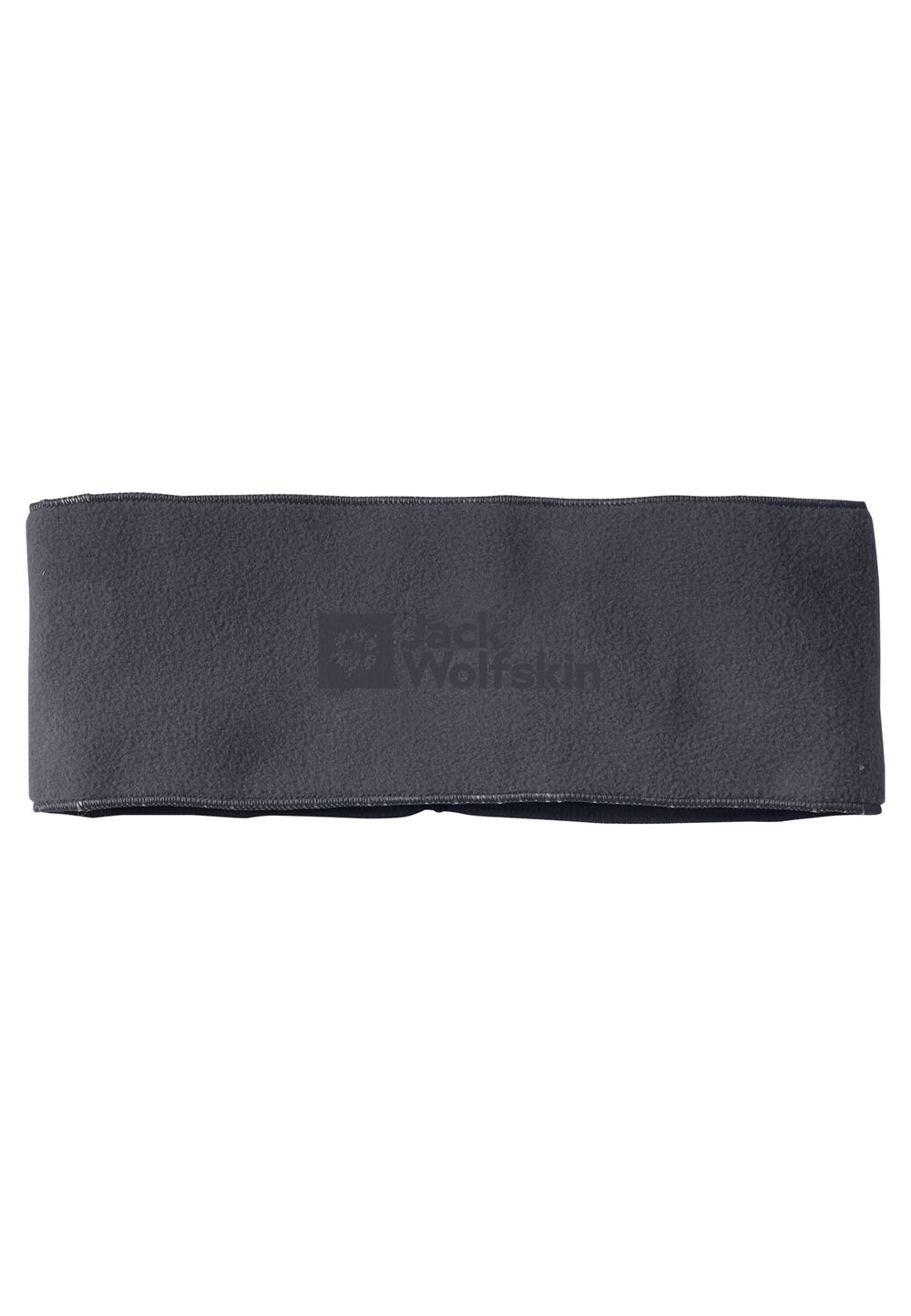 Jack Wolfskin Stirnband Real Stuff Headband one size ebony ebony von Jack Wolfskin