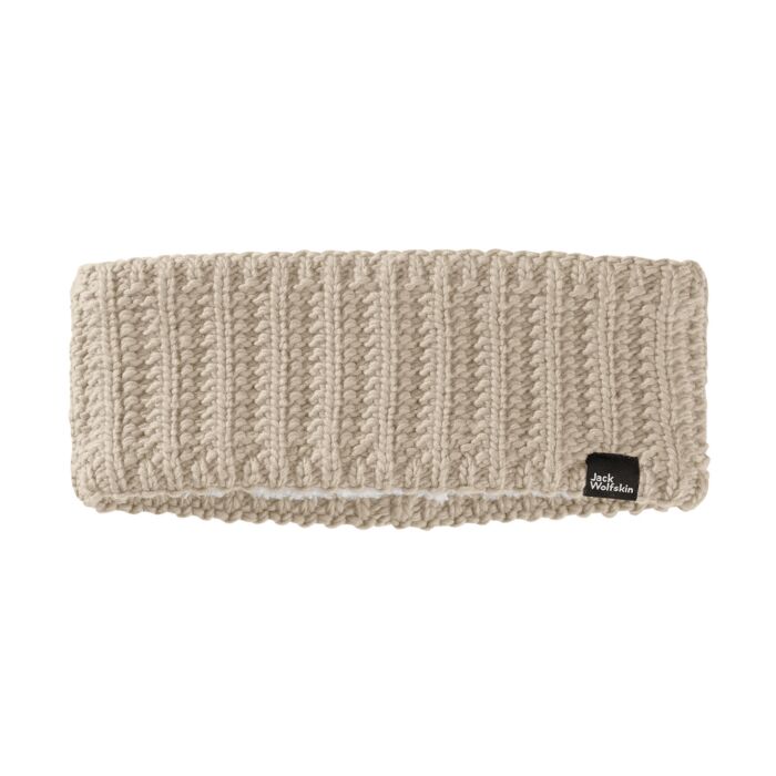 Jack Wolfskin Stirnband highloft knit, sand von Jack Wolfskin