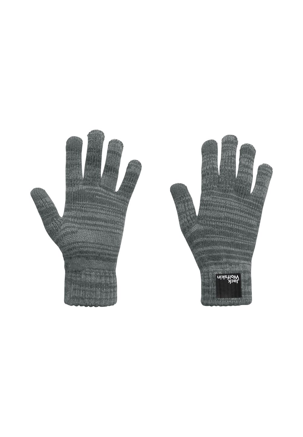 Jack Wolfskin Strick-Handschuhe Jugendliche Spirit Knit Glove Youth L/XL grau slate green von Jack Wolfskin