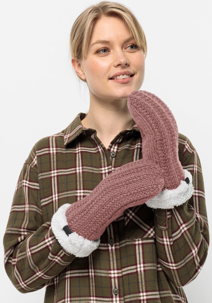 Jack Wolfskin Strickhandschuhe »HIGHLOFT KNIT MITTEN W« von Jack Wolfskin