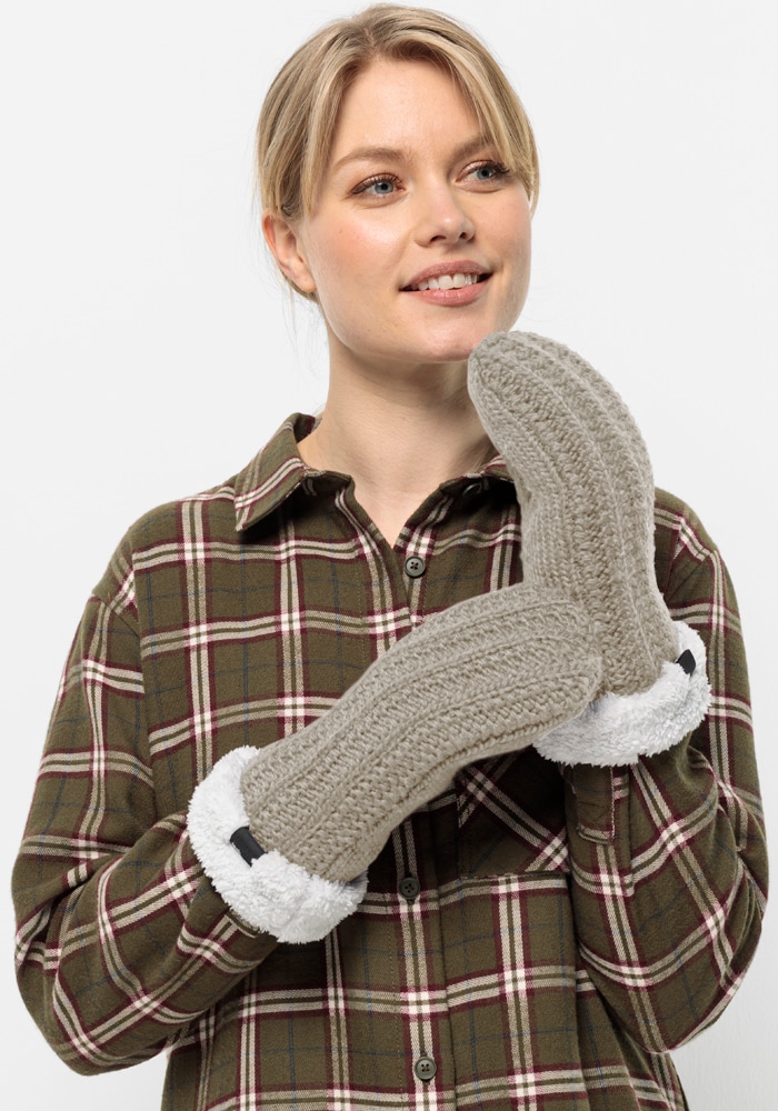 Jack Wolfskin Strickhandschuhe »HIGHLOFT KNIT MITTEN W« von Jack Wolfskin