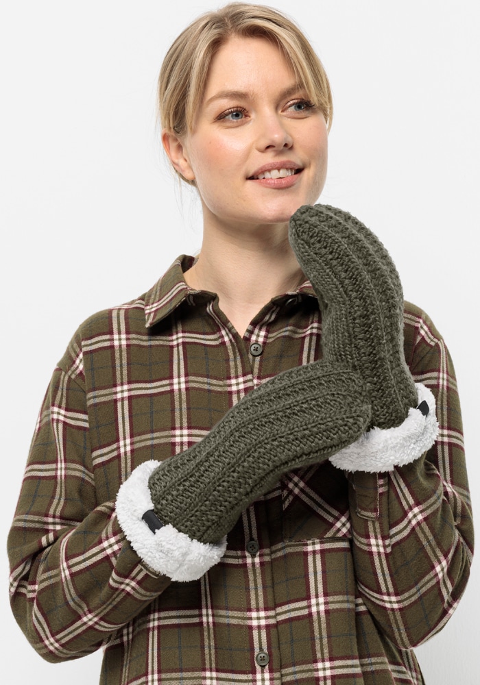 Jack Wolfskin Strickhandschuhe »HIGHLOFT KNIT MITTEN W« von Jack Wolfskin