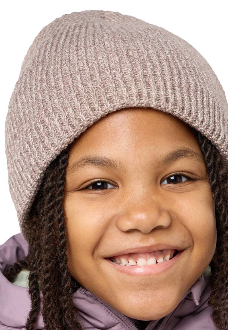 Jack Wolfskin Strickmütze Kinder Pompom Beanie Kids One Size boysenberry boysenberry von Jack Wolfskin