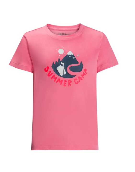 Jack Wolfskin Summer Camp T-Shirt pink von Jack Wolfskin