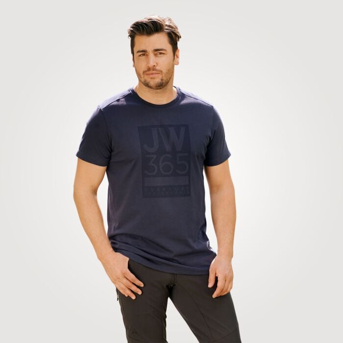 Jack Wolfskin T-Shirt 365 T M, indigo dunkelblau von Jack Wolfskin