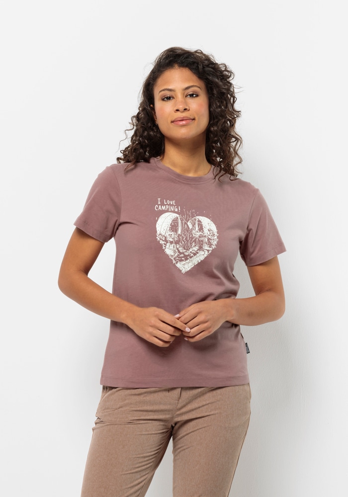 Jack Wolfskin T-Shirt »CAMPING LOVE T W« von Jack Wolfskin