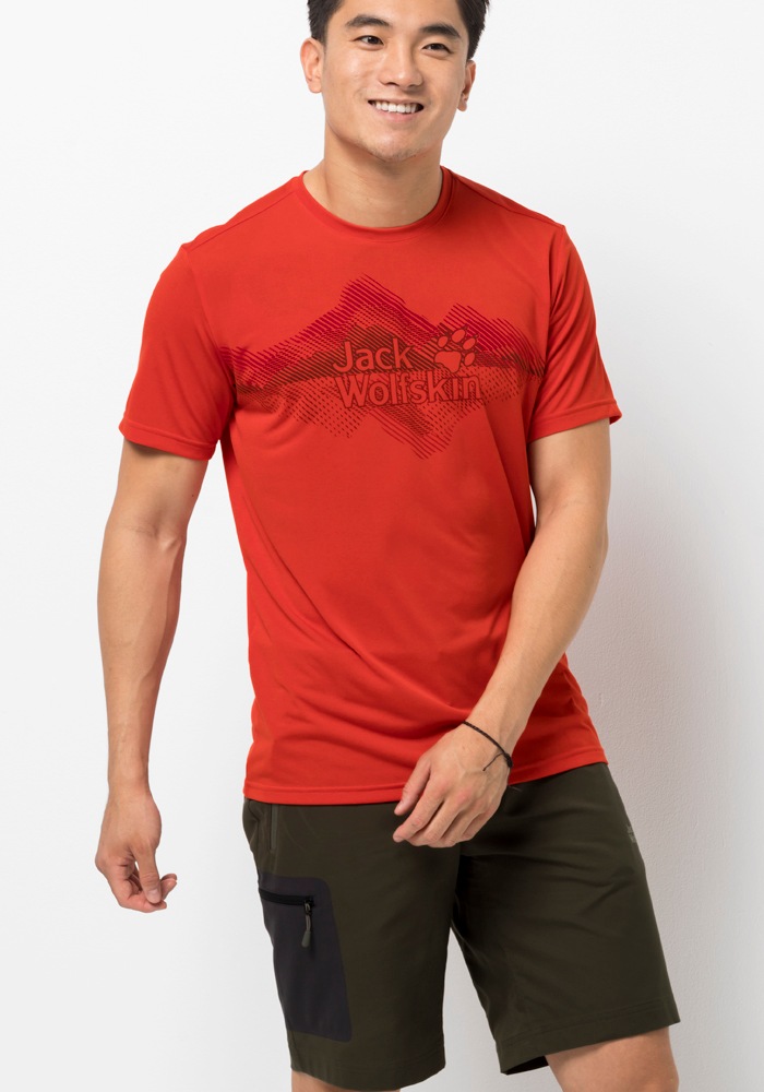 Jack Wolfskin T-Shirt »CROSSTRAIL GRAPHIC T M« von Jack Wolfskin