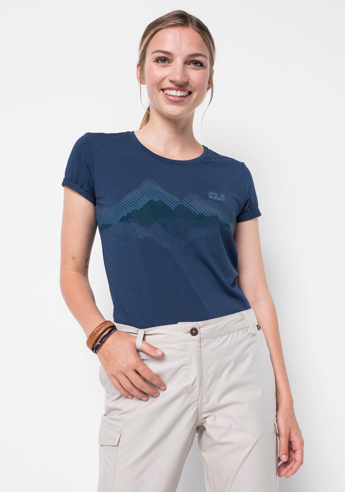 Jack Wolfskin T-Shirt »CROSSTRAIL GRAPHIC T W« von Jack Wolfskin