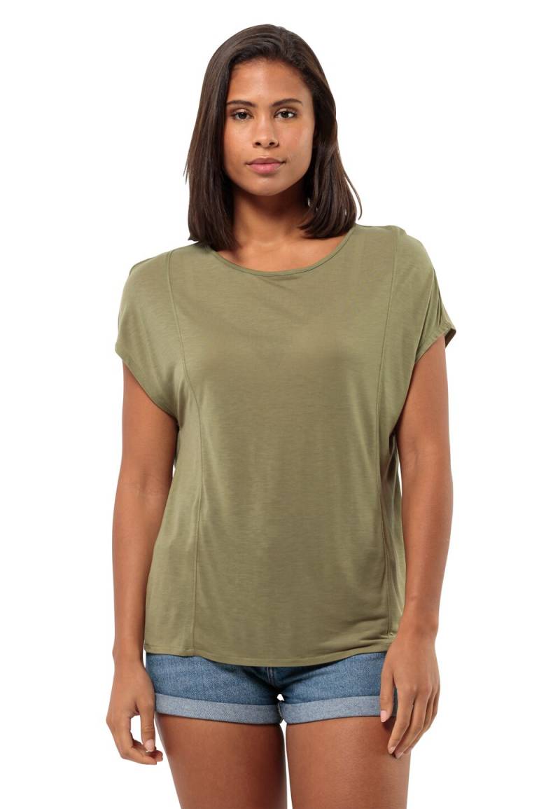 Jack Wolfskin T-Shirt Damen Mola T-Shirt Women XS braun bay leaf von Jack Wolfskin