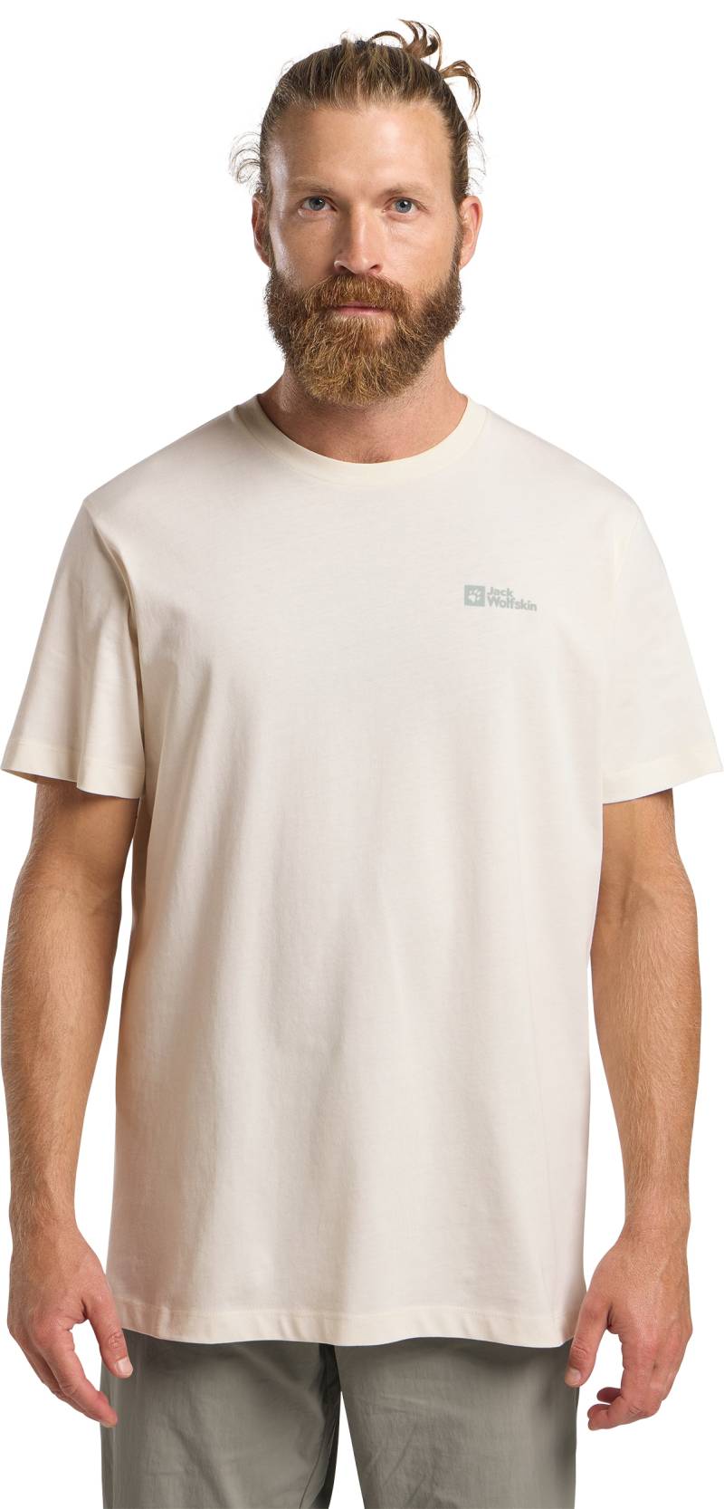 Jack Wolfskin T-Shirt »ESSENTIAL T M«, weiches, klassisches T-Shirt aus atmungsaktiver Bio-Baumwolle von Jack Wolfskin