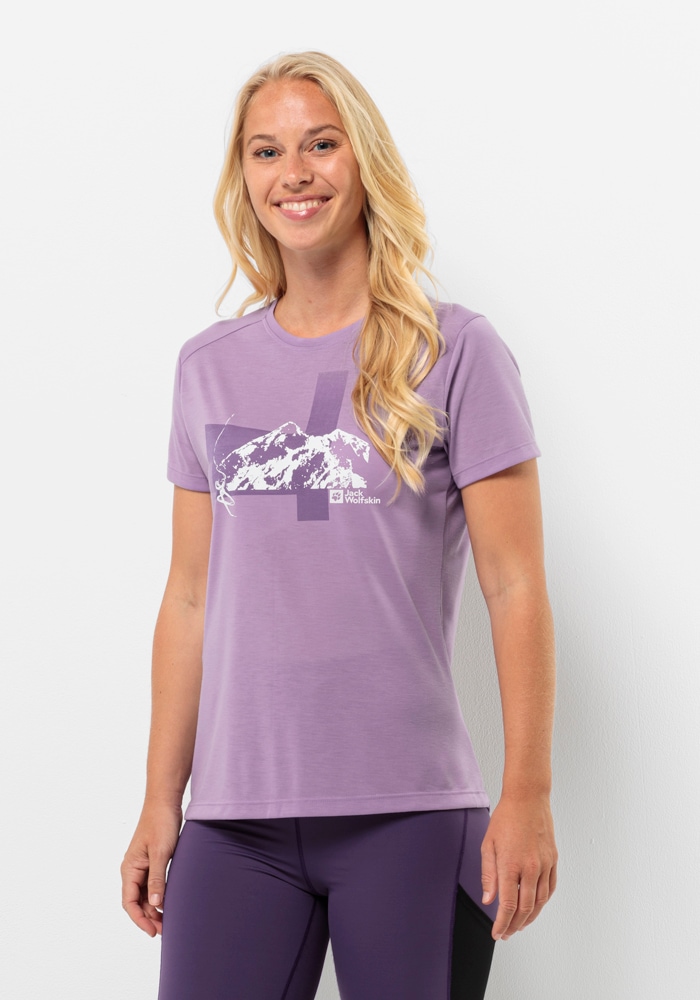 Jack Wolfskin T-Shirt »VONNAN S/S GRAPHIC T W« von Jack Wolfskin