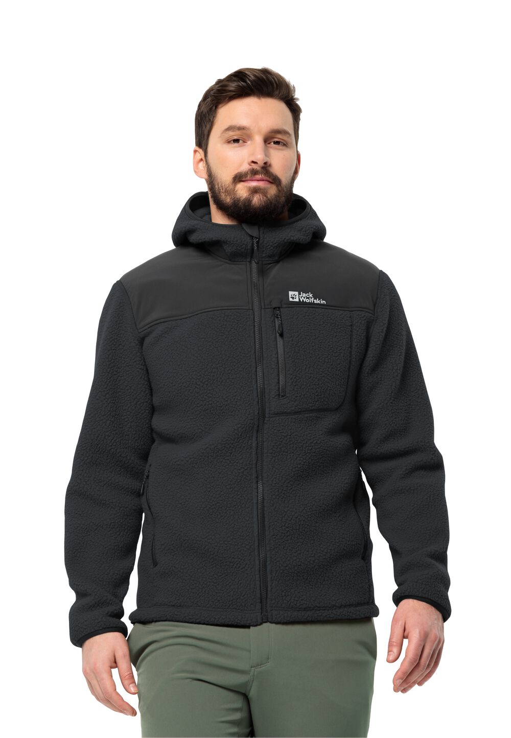 Jack Wolfskin Trekking-Fleecejacke Herren Kammweg Pile FZ Men XL phantom Phantom Jack Wolfskin Trekking-Fleecejacke Herren Kammweg Pile FZ Men XL phantom Phantom von Jack Wolfskin