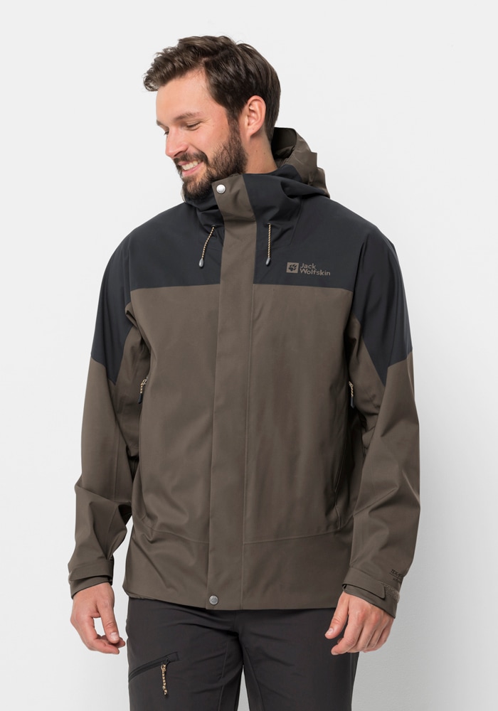 Jack Wolfskin Trekkingjacke »KAMMWEG 2L JKT M«, mit Kapuze von Jack Wolfskin