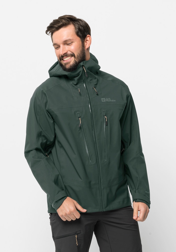 Jack Wolfskin Trekkingjacke »KAMMWEG 3L JKT M«, mit Kapuze von Jack Wolfskin