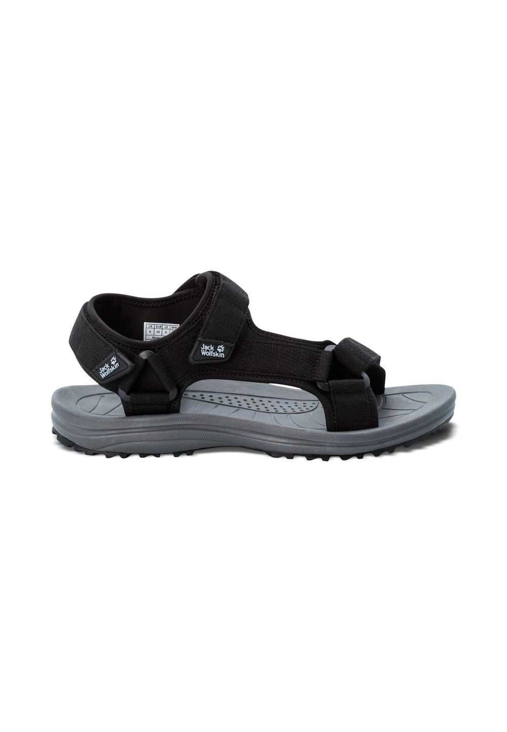 Jack Wolfskin Trekkingsandale Herren Wave Breaker Men 44.5 black black Jack Wolfskin Trekkingsandale Herren Wave Breaker Men 44.5 black black von Jack Wolfskin