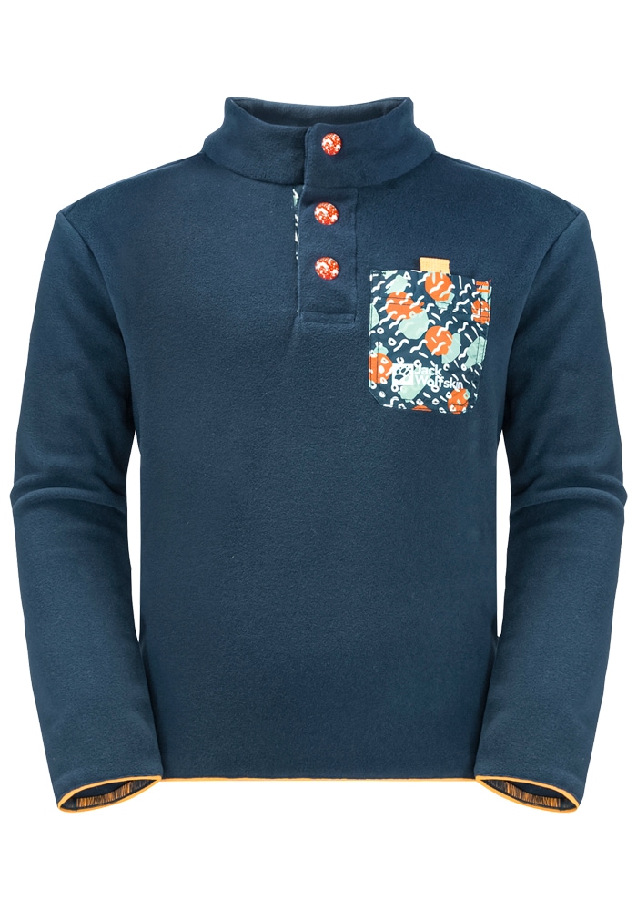 Jack Wolfskin Troyer »VILLI BUTTON FLEECE K« von Jack Wolfskin