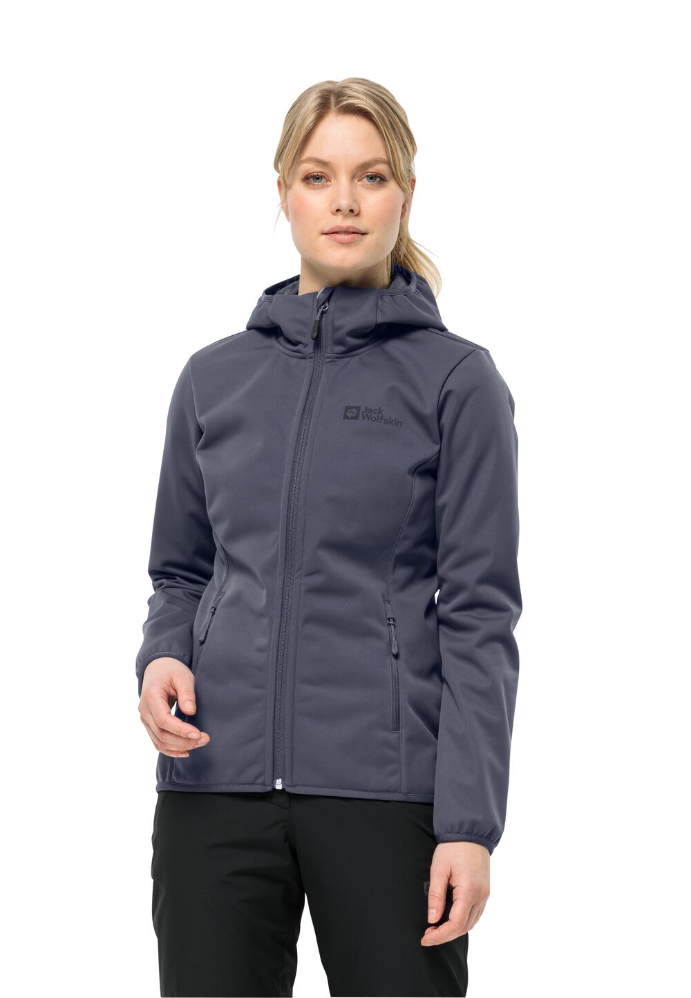 Jack Wolfskin Übergangsjacke Damen Windhain Hoody Women L dolphin dolphin von Jack Wolfskin