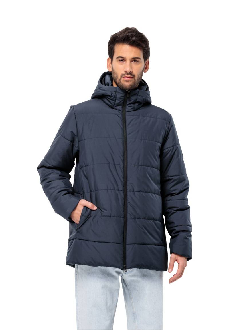 Jack Wolfskin Übergangsjacke Herren Deutzer Long Jacket Men L blau night blue von Jack Wolfskin