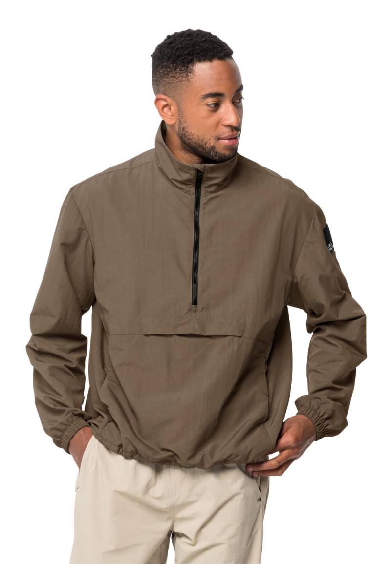 Jack Wolfskin Übergangsjacke Unisex Konstabler Overhead M braun chestnut 51 von Jack Wolfskin