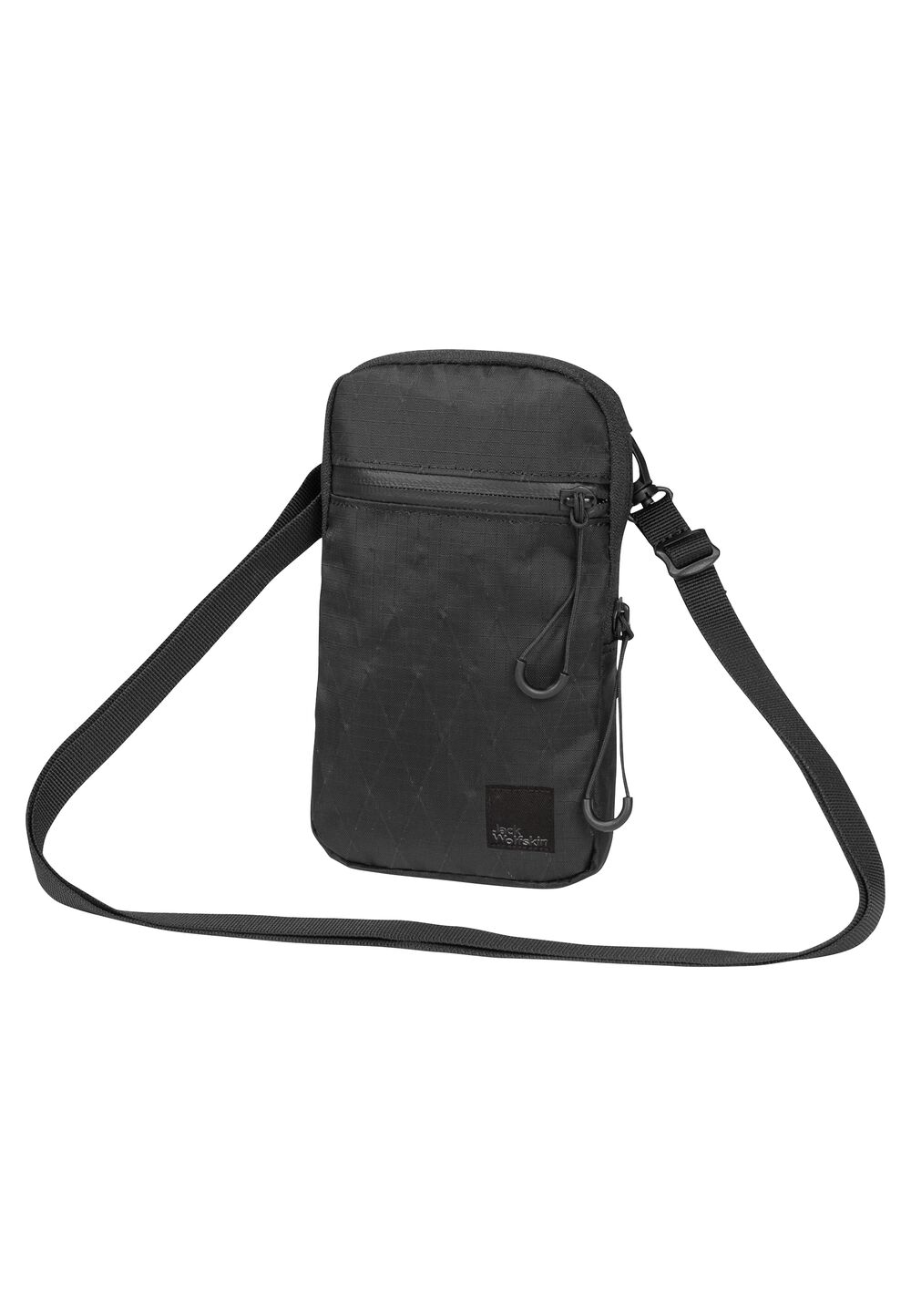 Jack Wolfskin Umhängetasche Wandermood Phone Pouch One Size granite black granite black von Jack Wolfskin