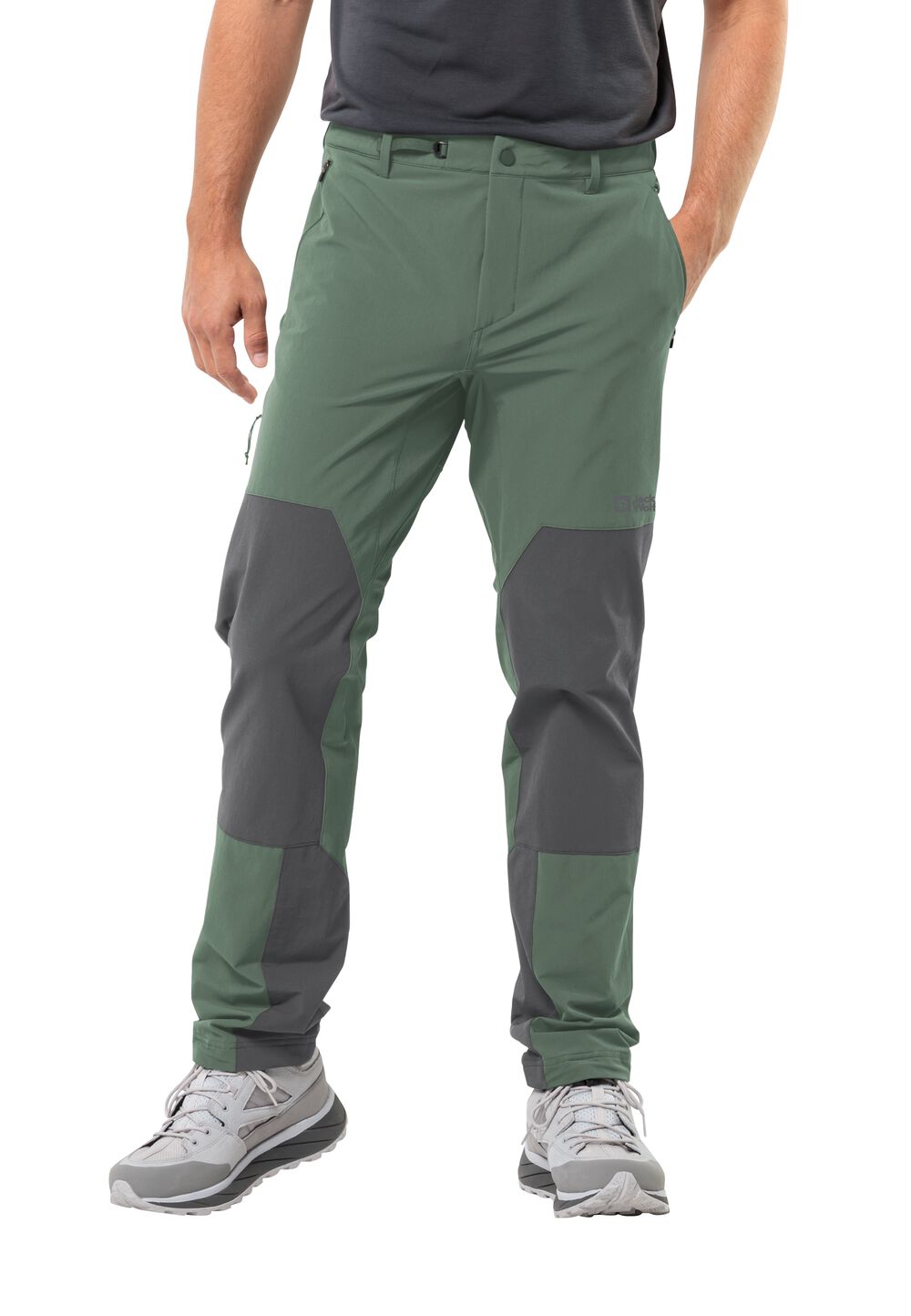 Jack Wolfskin Wanderhose Herren Andur Pants Men 56 hedge green hedge green von Jack Wolfskin