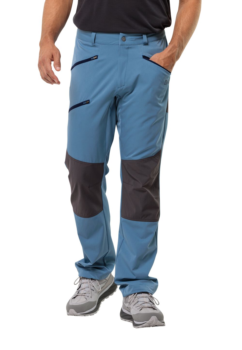 Jack Wolfskin Wanderhose Herren Hiking Alpine Pants Men 56 elemental blue elemental blue von Jack Wolfskin