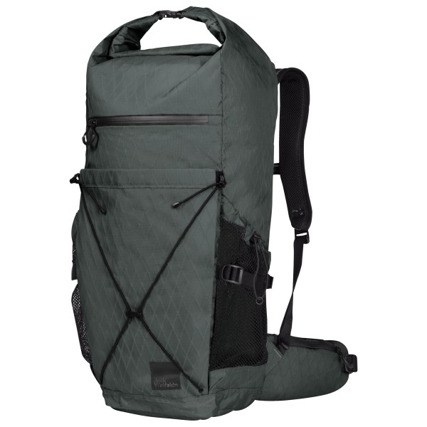 Jack Wolfskin - Wandermood Rolltop 30 - Wanderrucksack Gr 30 l grau;schwarz von Jack Wolfskin