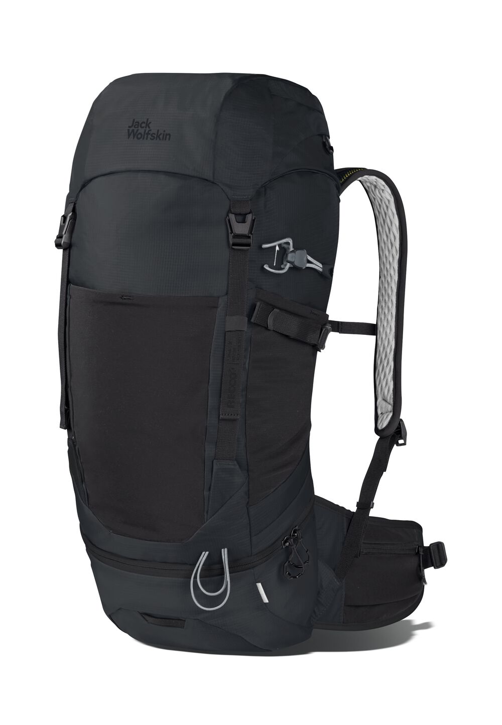 Jack Wolfskin Wanderrucksack mit Ortungssystem Wolftrail Liter Recco one size phantom phantom von Jack Wolfskin