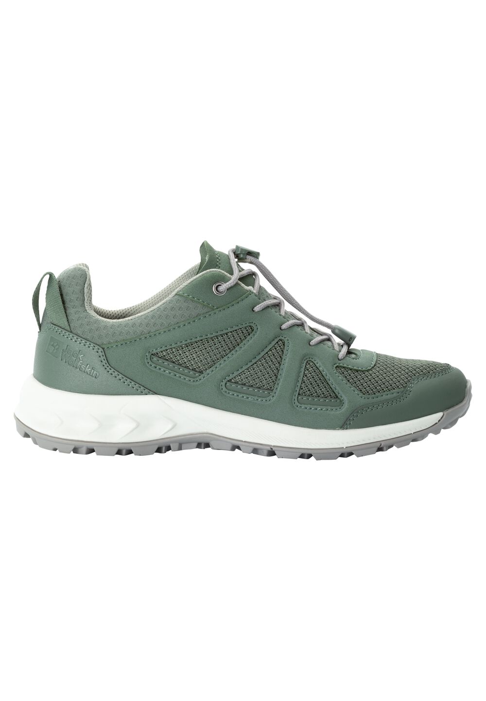 Jack Wolfskin Wanderschuhe Damen Woodland 2 Vent Support System Low Women 36 hedge green hedge green von Jack Wolfskin